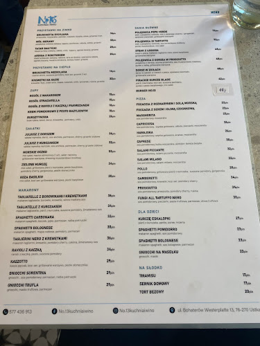 Comentarii opinii despre NO.13 KUCHNIA I WINO