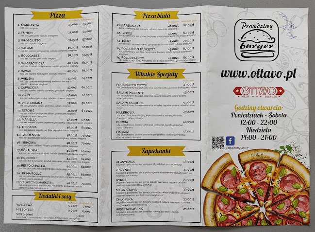 Pizza&Burgery Ottavo - Myszków