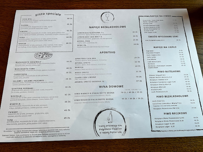 Reviews of Casa Mia 21 in Kraków - Gastronomia