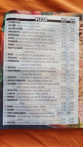 Pizzeria Mona - Gastronomia