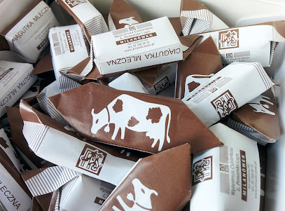 Krówki reklamowe z logo firmy - Wytwórnia Cukierków L. Pomorski i Syn