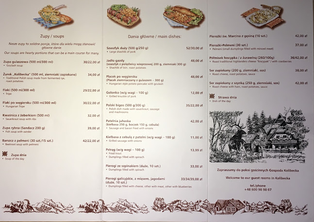 Opinii despre Gospoda Kolibecka în Zakopane - Gastronomia