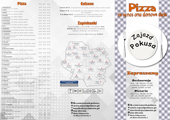 Opinii despre Zajazd Pokusa în Wola Filipowska - Gastronomia