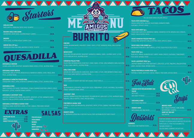 Opinii despre Amigos Mexican Restaurant în Poznań - Gastronomia