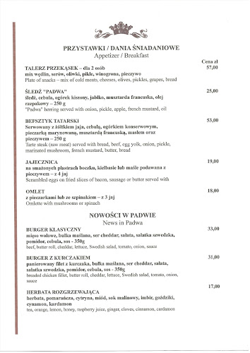 Restauracja Padwa - Zamość