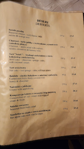 Ariel - Gastronomia