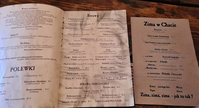 Chata Swojsko Strawa - Gastronomia