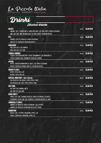 Restauracja La Piccola Italia - Gastronomia