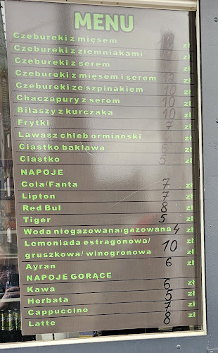 Czebureki Open Times