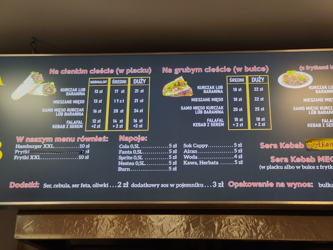 Opinii despre SERA Kebab în Nowy Dwór Gdański - Gastronomia