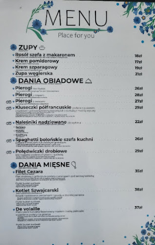 Restauracja Chabrowy Zakątek Place for You. Restauracja otwarta TYLKO DLA REZERWACJI. Od 12 do 100 osób.