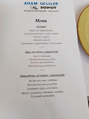 Opinii despre U Kucharzy în Sopot - Gastronomia