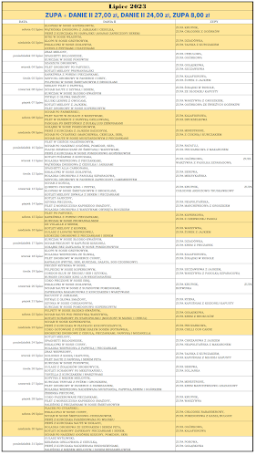Jadłodajnia Primo Dobre jedzenie Obiad na dowóz - Czersk