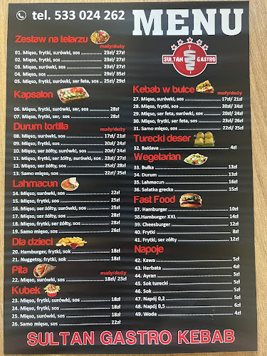 Głogówek Sultan Gastro Kebab
