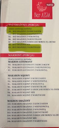 Bar Restauracja Azja - Gastronomia