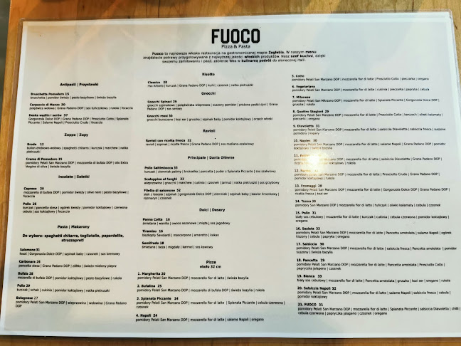 FUOCO – Pizza & Pasta - Dąbrowa Górnicza