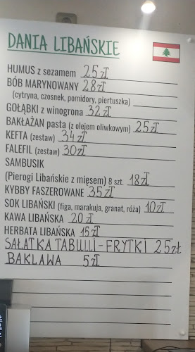 Bar domowy Smacznego kuchnia Polska & kuchnia Libańska Phone number