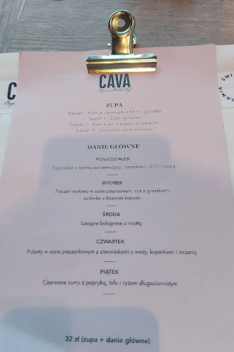 CAVA Organic Bistro Café Złote Tarasy - Gastronomia