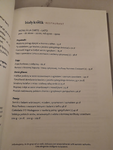 Reviews of Biały Królik in Gdynia - Gastronomia