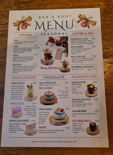 Bar a Boo - Gastronomia
