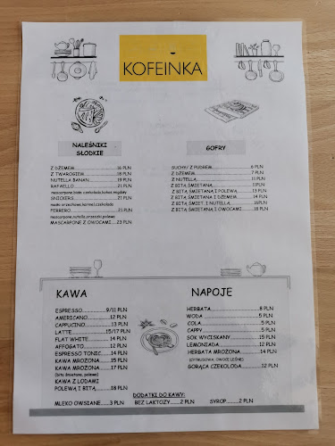 Kofeinka - Gastronomia