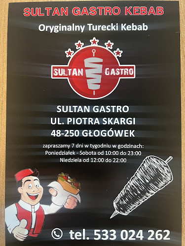 Głogówek Sultan Gastro Kebab - Gastronomia