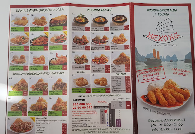 Opinii despre Mekong în Warszawa - Gastronomia