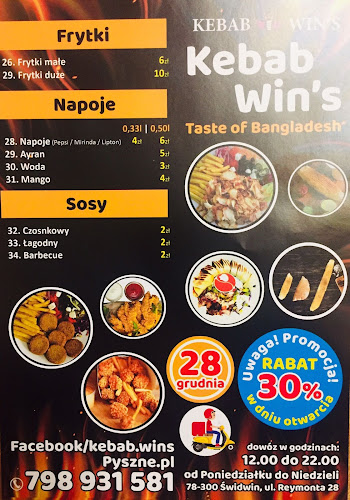 Kebab Win's - Gastronomia