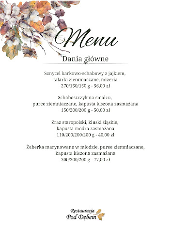 Comentarii opinii despre Restauracja Pod Dębem