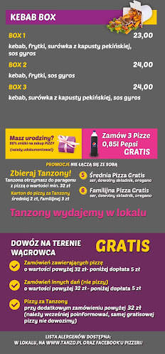 Pizzeria Tanzo Phone number