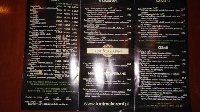 Opinii despre Pizzeria Toni Makaroni în Trzebiatów - Gastronomia