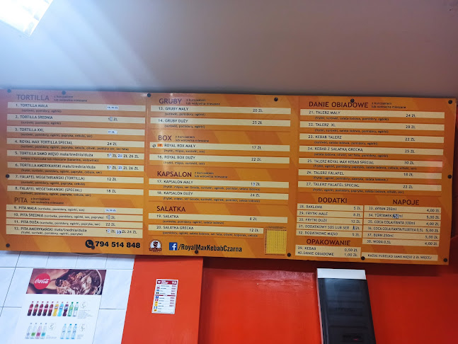 Opinii despre Royal MAX Kebab în Czarna Białostocka - Gastronomia