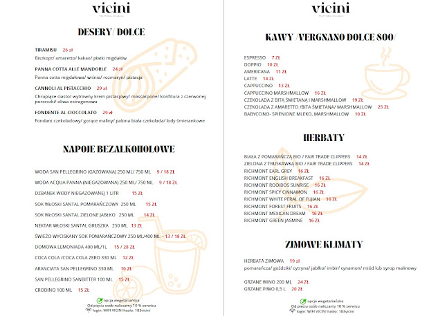 Vicini Trattoria Italiana - Warszawa