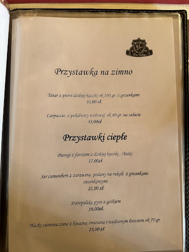 „Dziki Dwór pod kaczką” Leo Libra - Gastronomia