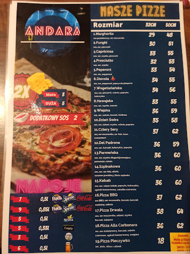 Pizzeria Andara. Pizza z dostawą i na miejscu