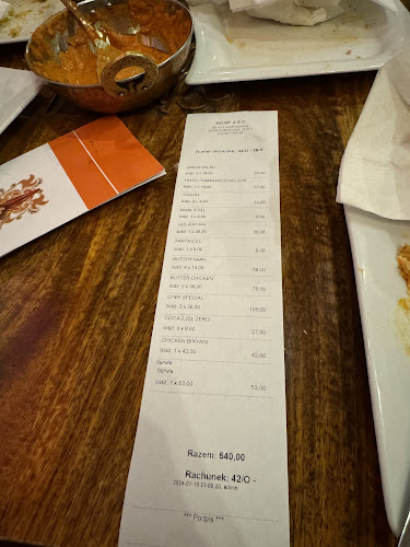Namaste India: Restauracja Indyjska, Indian Restaurant in Warsaw - Gastronomia