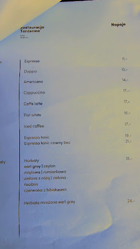 Restauracja Tarasowa - Gastronomia