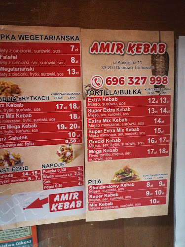 Opinii despre Amir Kebab Dąbrowa Tarnowska în Dąbrowa Tarnowska - Gastronomia