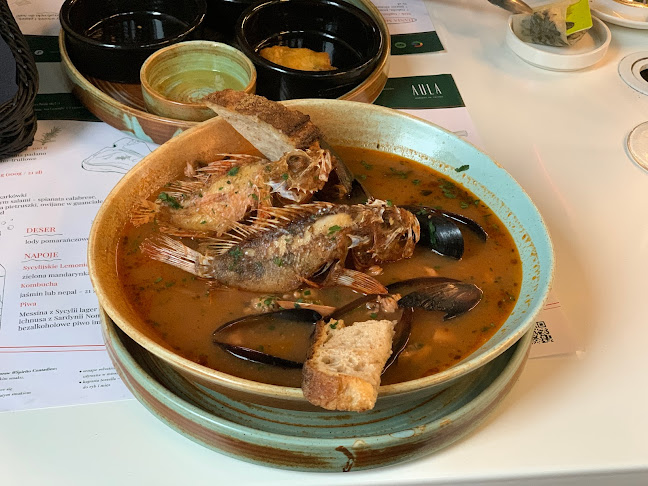 Comments and reviews of AULA - restauracja włoska Wrocław | pizza bezglutenowa | lunch | drinki zero Wrocław (tymczasowo zamknięte)