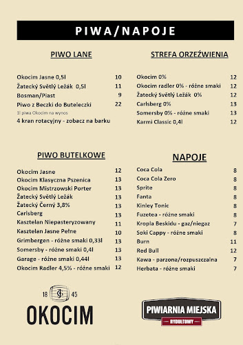 Ogródek piwny Rynek Rydułtowy - Piwiarnia Miejska - Gastronomia