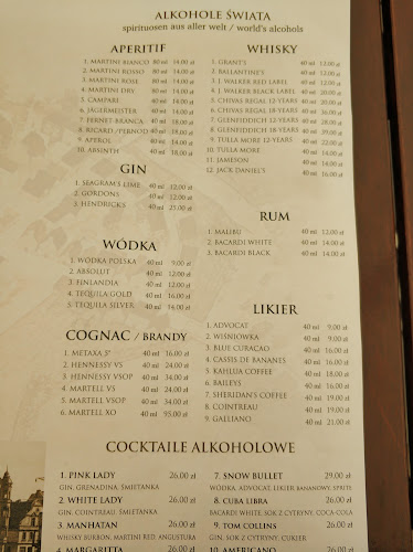 Restauracja Rzemyk - Gastronomia