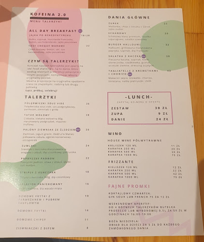 Kofeina 2.0 - Gastronomia