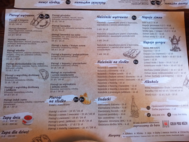 Restauracja Cela Pod Różą - Pierogarnia & Naleśnikarnia - Leszno