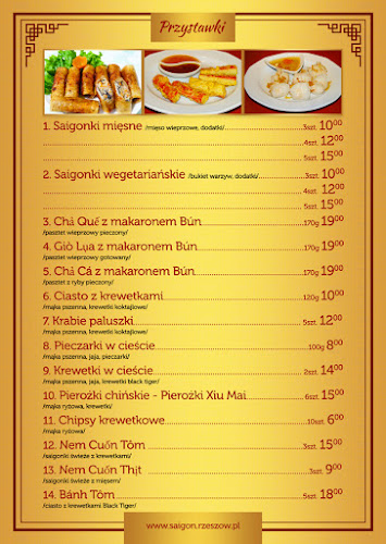 SAIGON Restauracja Wietnamska Open Times
