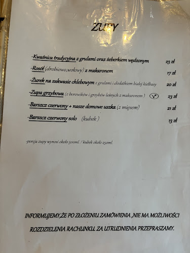 Opinii despre Restauracja U Wnuka în Zakopane - Gastronomia